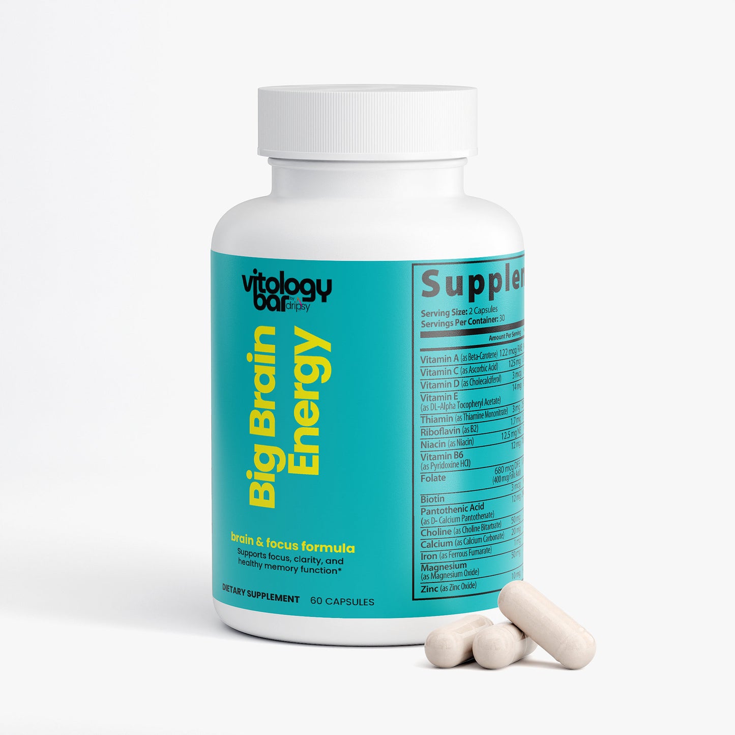 Big Brain Energy Brain & Focus Formula