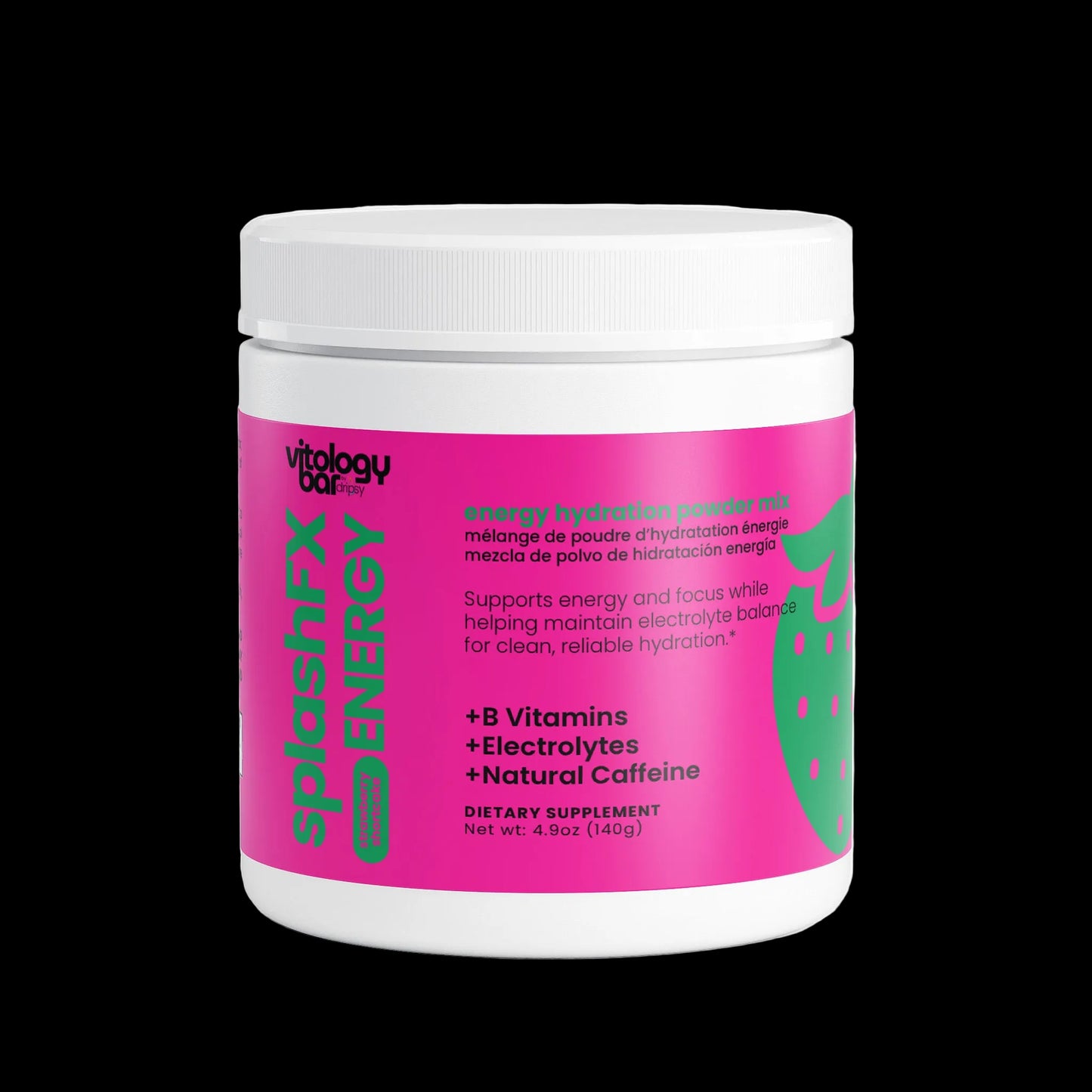 splashFX ENERGY Hydration Mix (Strawberry Shortcake)
