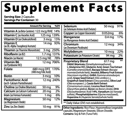 Big Brain Energy Brain & Focus Formula